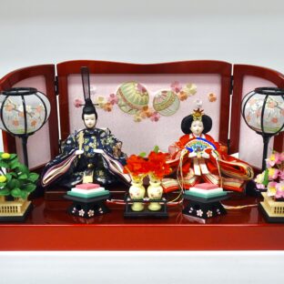 かわいくてあたたかなお雛様 小芥子親王飾り・いろは