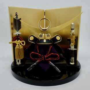 コンパクトな兜平飾り・12号 上杉謙信公