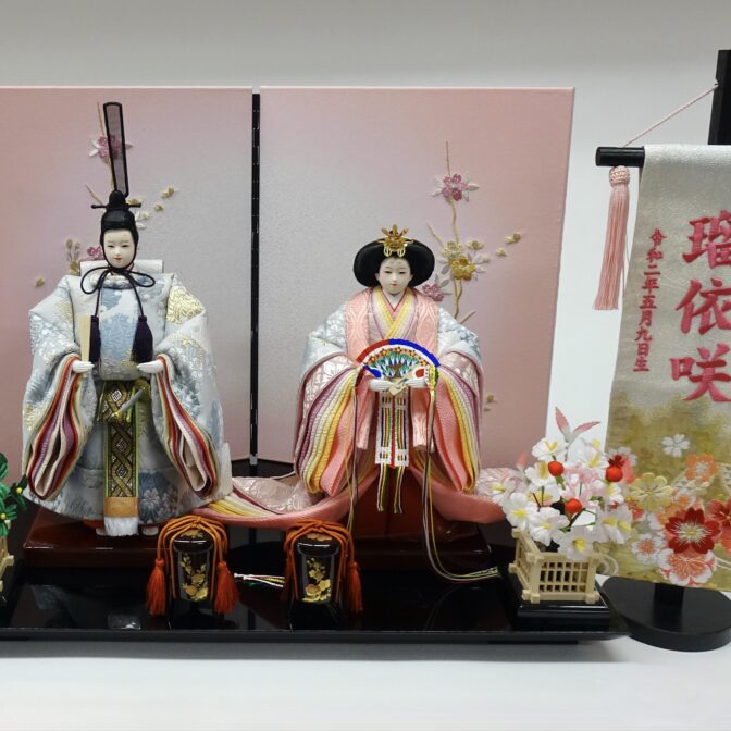 雛祭り　古い内裏雛　芥子びな　明治ごろ 雛人形（江戸・明治時代） - Picture of Tanaka Honke Museum