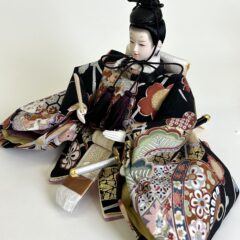 クラッシックな色彩に魅了された、友禅で作ったお雛様です！